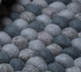 Dywan wełniany - Jasny Popiel - Feltiness