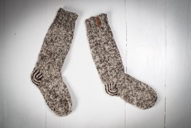 Wełniane skarpety Ocieplacze długie - Feltiness