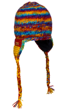 Czapka wełniana z nausznikami dziecięca - Feltiness