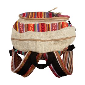 Plecak z włókien naturalnych Stripes - Feltiness