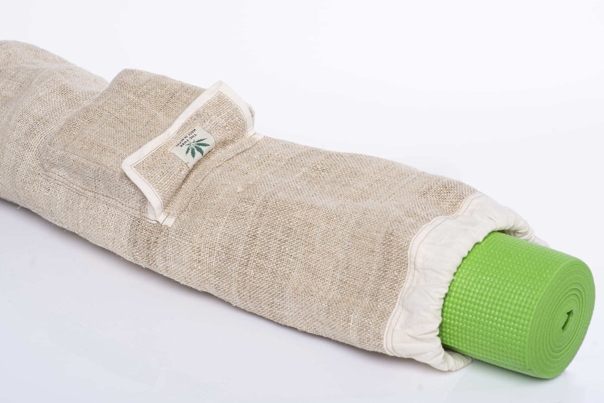 Torba na matę do jogi z konopi Spirit Joga - obrazek 3