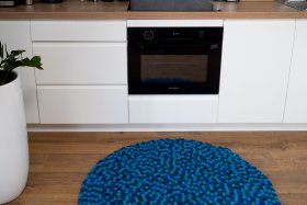 Dywan wełniany - Głębia Oceanu - Feltiness