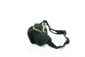 Saszetka na pas / nerka / biodrówka Black - Feltiness