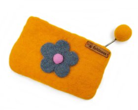 Portfel, futerał z filcu Kolorowy - Feltiness