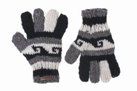 Rękawiczki wełniane wykonane ręcznie - Feltiness