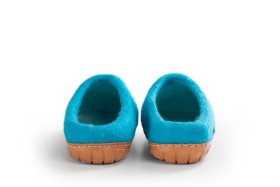 Paputy filcowe chodaki morskie z podeszwą - Feltiness