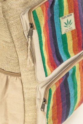 Plecak naturalny Rainbow Cube - Feltiness