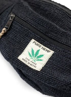 Saszetka na pas / nerka / biodrówka Black - Feltiness