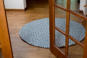 Dywan wełniany - Jasny Popiel - Feltiness