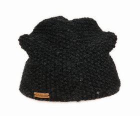Czapka z wełny czarna - Feltiness