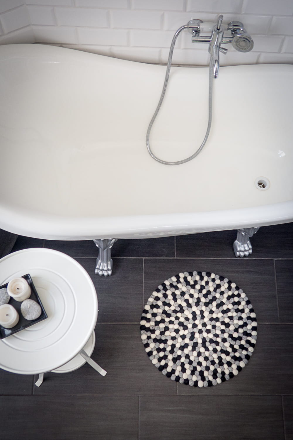 Dywanik Zimowy czarno - biały - obrazek 3