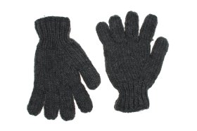 Rękawiczki wełniane w kolorze popielatym. Robione ręcznie w Nepalu w manufakturach rzemieślniczych. Od środka rękawiczki podszyte są miłą w dotyku polarową podszewką. Uniwersalny rozmiar. Sklep Feltiness - handmade from Nepal. Rękawiczki z wełny popielate - Feltiness
