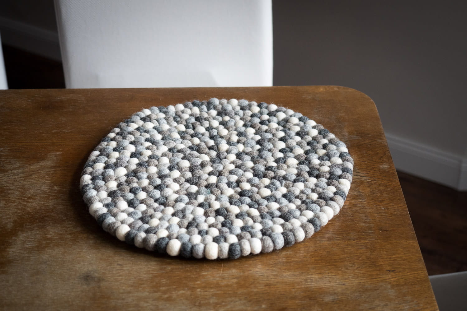 Podkładka filcowa stół 30 cm Delikatny Beż