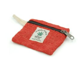 Portfel Red z konopi