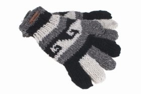 Rękawiczki wełniane wykonane ręcznie - Feltiness
