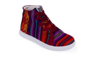 Trampki Inkamos Alto Rojo, oryginalne buty z Peru