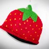 Czapka wełniana truskawka - Feltiness