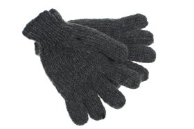 Rękawiczki wełniane w kolorze popielatym. Robione ręcznie w Nepalu w manufakturach rzemieślniczych. Od środka rękawiczki podszyte są miłą w dotyku polarową podszewką. Uniwersalny rozmiar. Sklep Feltiness - handmade from Nepal. Rękawiczki z wełny popielate - Feltiness
