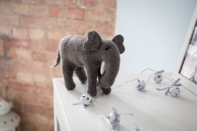 Słoń - zwierzak filcowy - Feltiness