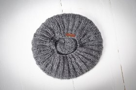 Czapka wykonana ręcznie / beret z wełny - Feltiness