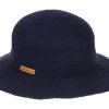 Kapelusz Granatowy z rondem - Feltiness