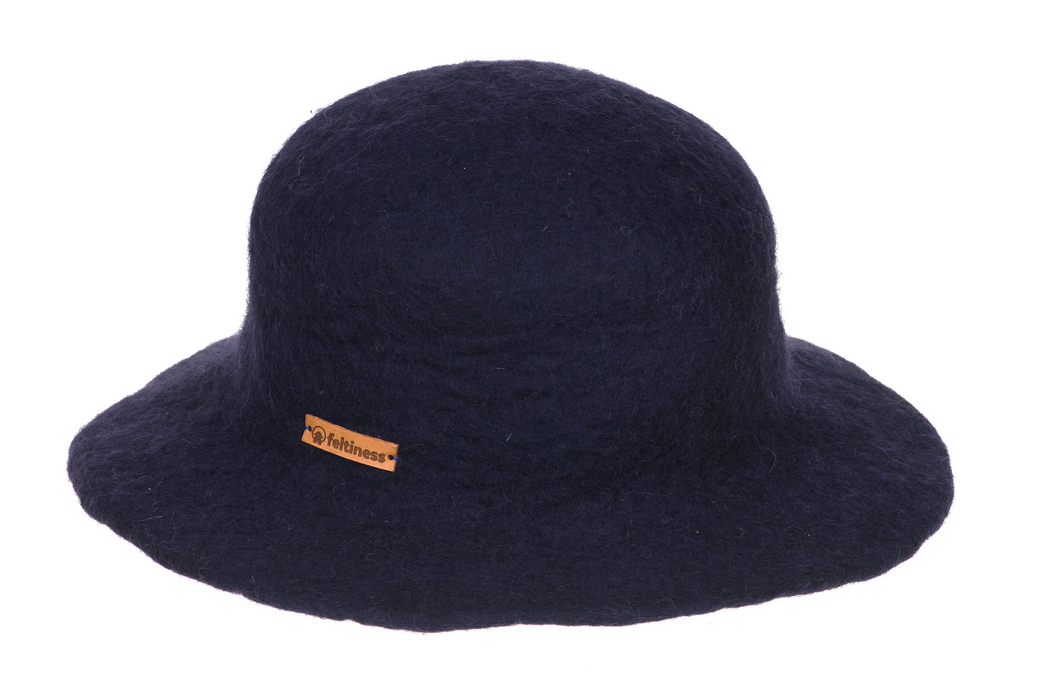 Kapelusz Granatowy z rondem