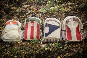 Plecak naturalny Orange - Feltiness